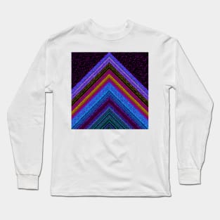 Electric Mountain Blue Long Sleeve T-Shirt